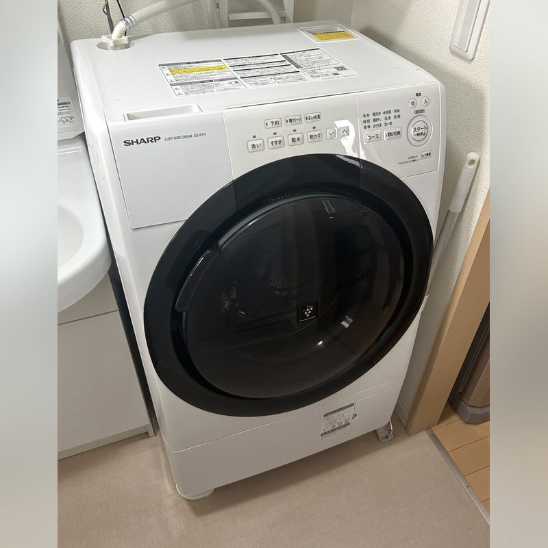 シャープ ドラム式洗濯乾燥機 ES-S7Hの買取実績